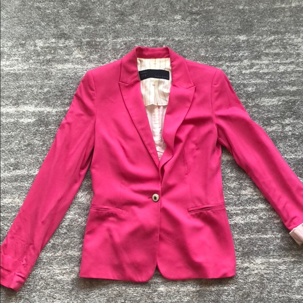 Zara Hot Pink Blazer